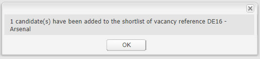 Drag and Drop notification