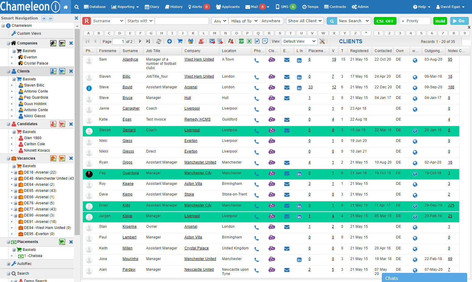 Client Grid