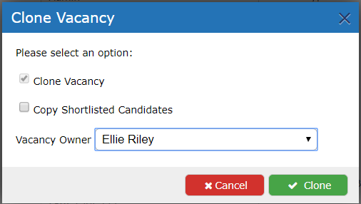 Vacancy Clone Pop-up